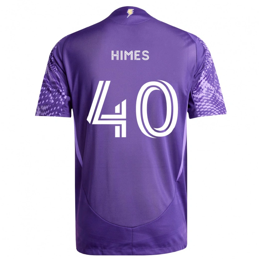 Danxen Femme Maillot Tristan Himes #40 Violet Blanc Tenues Domicile 2026/27 T-Shirt