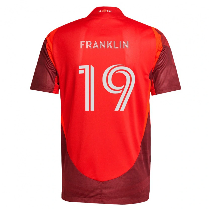 Danxen Femme Maillot Kobe Franklin #19 Bourgogne Rouge Tenues Domicile 2026/27 T-Shirt