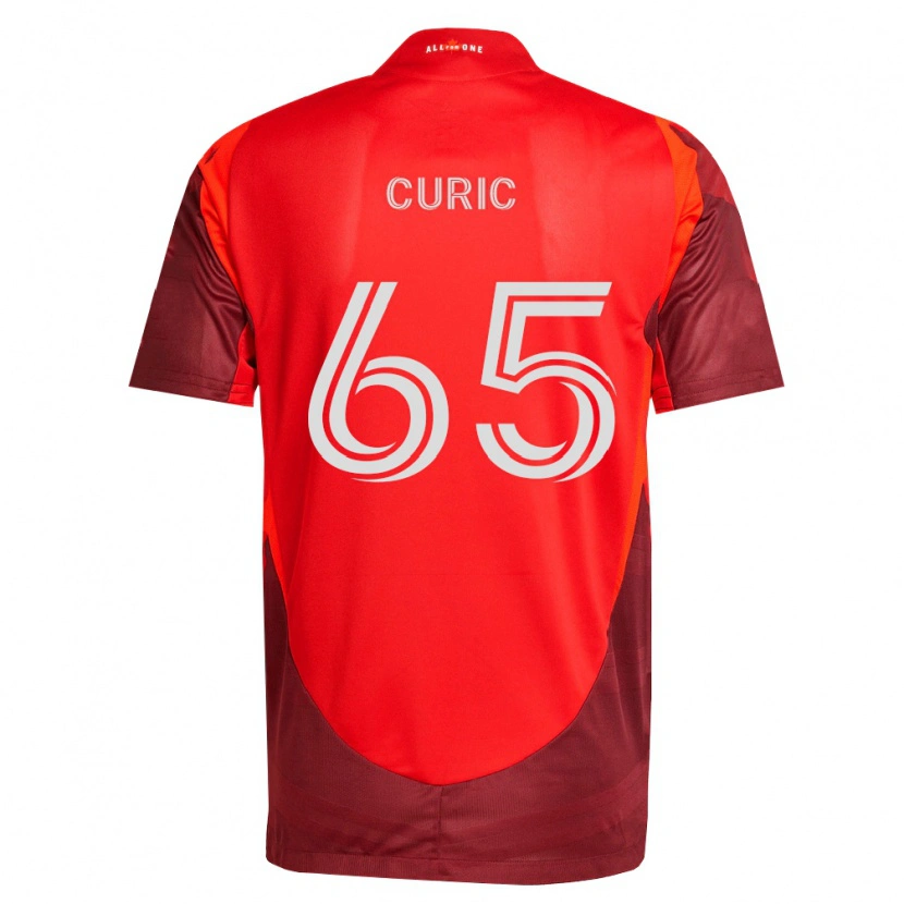 Danxen Femme Maillot Antony Curic #65 Bourgogne Rouge Tenues Domicile 2026/27 T-Shirt