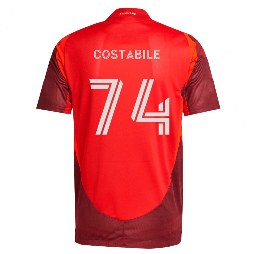 Danxen Femme Maillot Luca Costabile #74 Bourgogne Rouge Tenues Domicile 2026/27 T-Shirt