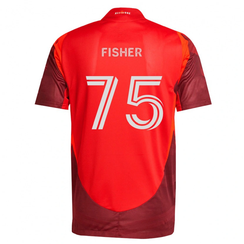 Danxen Femme Maillot Reid Fisher #75 Bourgogne Rouge Tenues Domicile 2026/27 T-Shirt