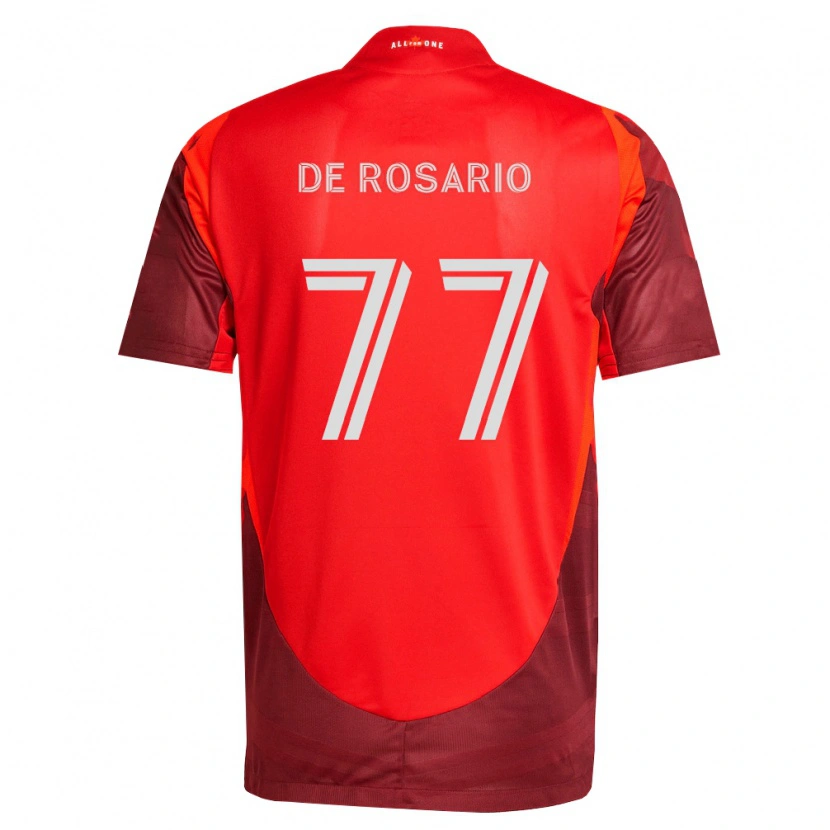 Danxen Femme Maillot Adisa De Rosario #77 Bourgogne Rouge Tenues Domicile 2026/27 T-Shirt