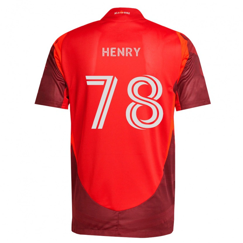 Danxen Femme Maillot Malik Henry #78 Bourgogne Rouge Tenues Domicile 2026/27 T-Shirt