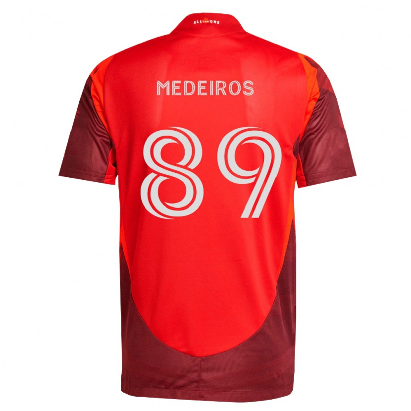 Danxen Femme Maillot Matthew Medeiros #89 Bourgogne Rouge Tenues Domicile 2026/27 T-Shirt