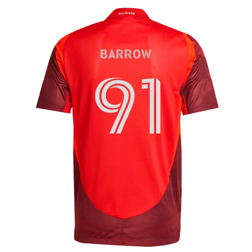 Danxen Femme Maillot Dékwon Barrow #91 Bourgogne Rouge Tenues Domicile 2026/27 T-Shirt