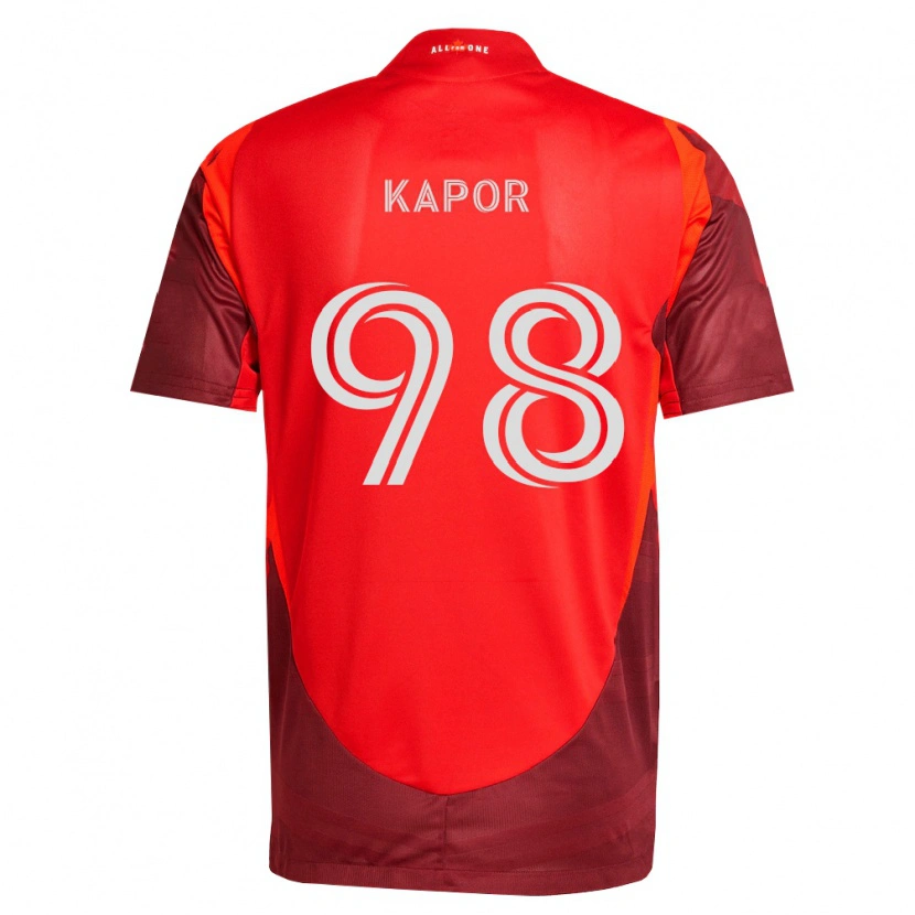 Danxen Femme Maillot Stefan Kapor #98 Bourgogne Rouge Tenues Domicile 2026/27 T-Shirt