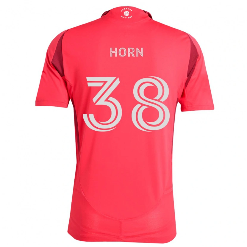 Danxen Femme Maillot Jannes Horn #38 Magenta Blanc Tenues Domicile 2026/27 T-Shirt