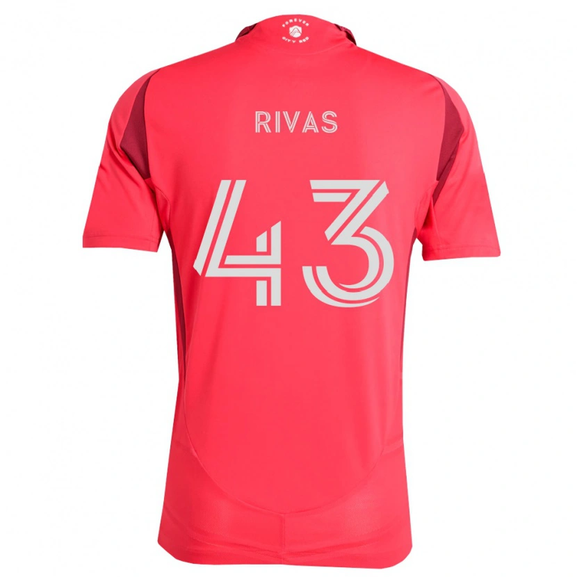 Danxen Femme Maillot Sergio Rivas #43 Magenta Blanc Tenues Domicile 2026/27 T-Shirt