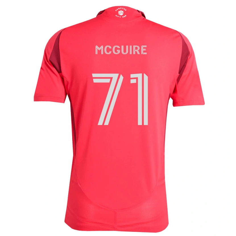 Danxen Femme Maillot Nolan Mcguire #71 Magenta Blanc Tenues Domicile 2026/27 T-Shirt
