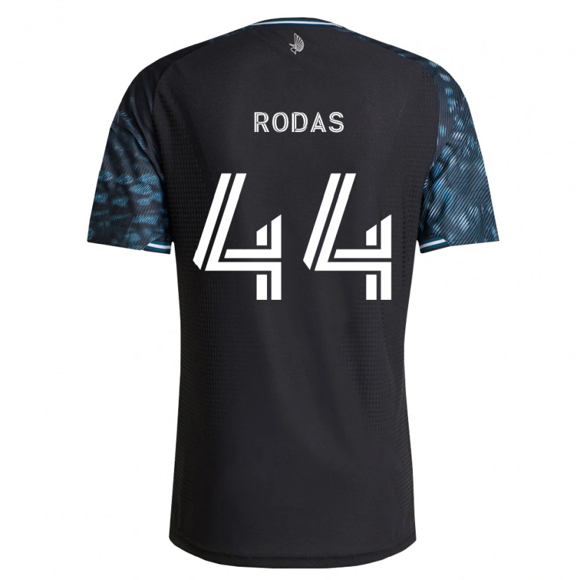 Danxen Femme Maillot Geremy Rodas #44 Noir Blanc Tenues Domicile 2026/27 T-Shirt