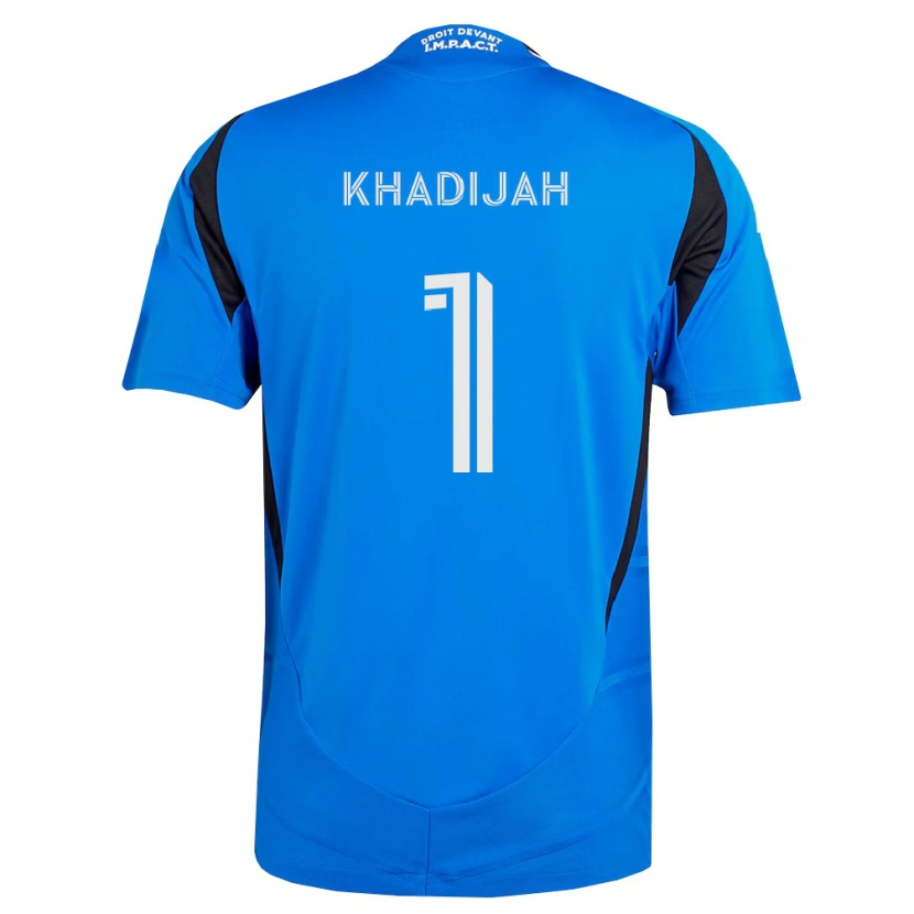 Danxen Femme Maillot Cissé Khadijah #1 Bleu Blanc Noir Tenues Domicile 2026/27 T-Shirt