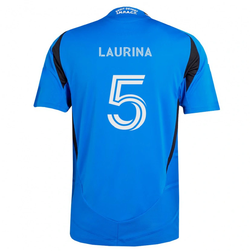 Danxen Femme Maillot Bilombo Laurina #5 Bleu Blanc Noir Tenues Domicile 2026/27 T-Shirt