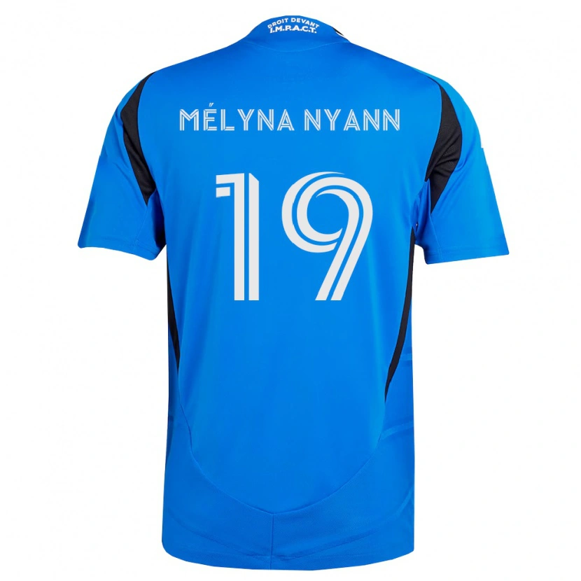 Danxen Femme Maillot Alexis Mélyna Nyann #19 Bleu Blanc Noir Tenues Domicile 2026/27 T-Shirt