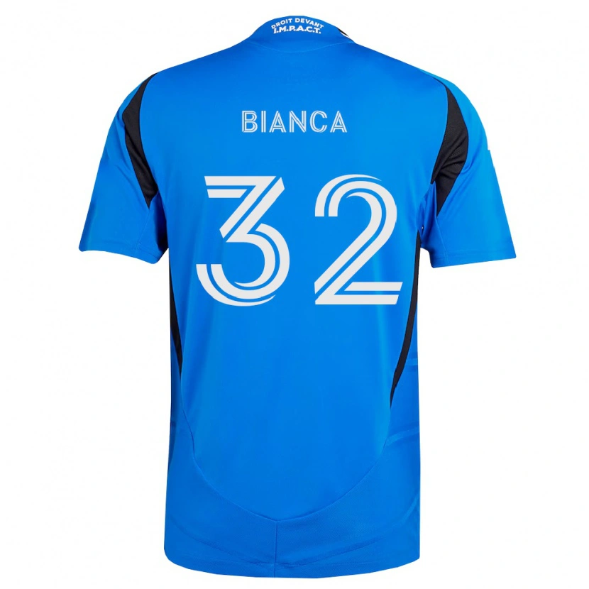 Danxen Femme Maillot Hanisch Bianca #32 Bleu Blanc Noir Tenues Domicile 2026/27 T-Shirt