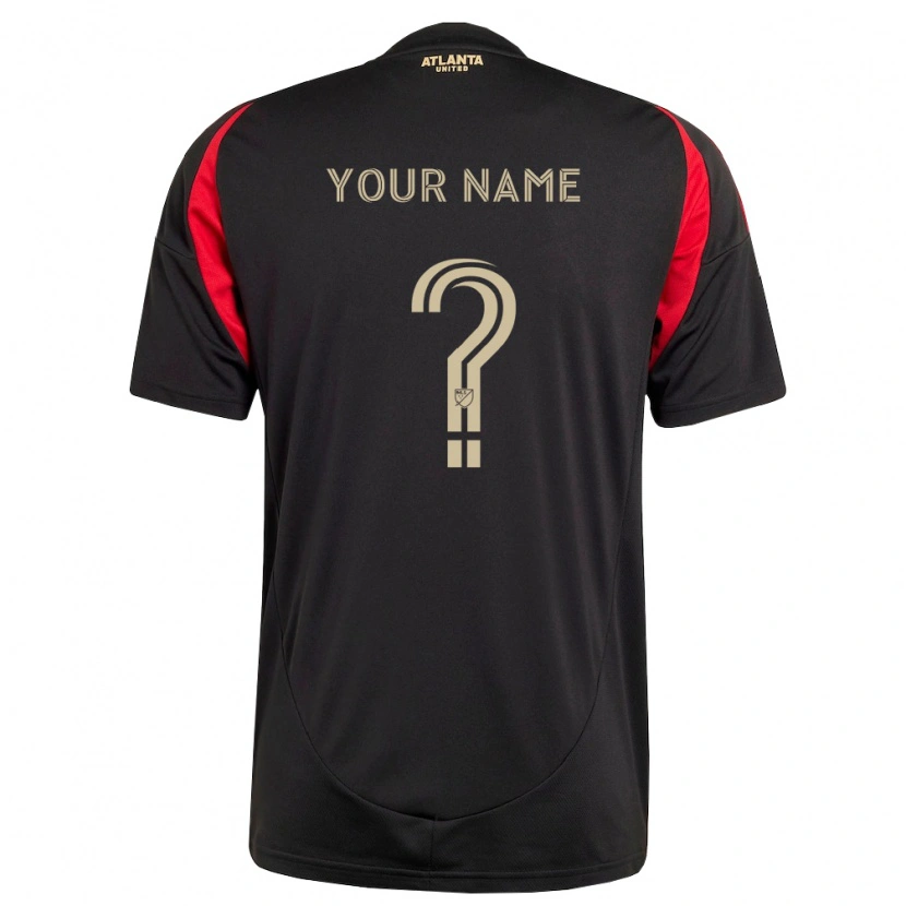 Danxen Femme Maillot Votre Nom #0 Noir Rouge Tenues Domicile 2026/27 T-Shirt