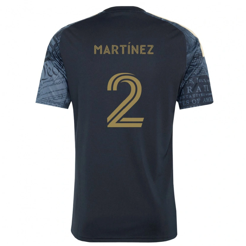 Danxen Femme Maillot Geiner Martínez #2 Bleu Marine Marron Tenues Domicile 2026/27 T-Shirt