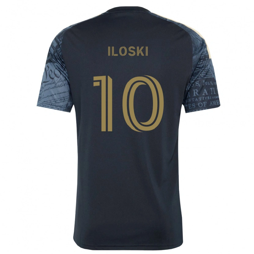 Danxen Femme Maillot Milan Iloski #10 Bleu Marine Marron Tenues Domicile 2026/27 T-Shirt
