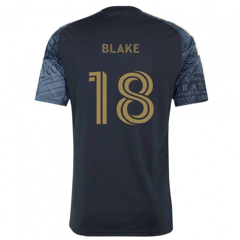 Danxen Femme Maillot Andre Blake #18 Bleu Marine Marron Tenues Domicile 2026/27 T-Shirt