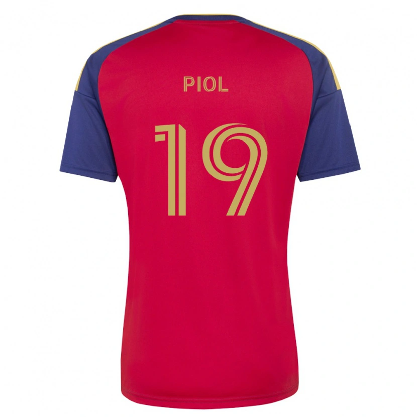 Danxen Femme Maillot Ariath Piol #19 Bleu Royal Marron Rouge Tenues Domicile 2026/27 T-Shirt