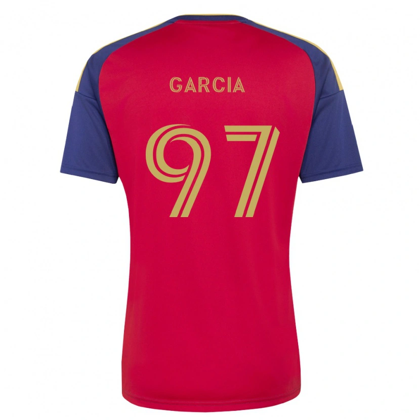 Danxen Femme Maillot Gilberto Garcia #97 Bleu Royal Marron Rouge Tenues Domicile 2026/27 T-Shirt