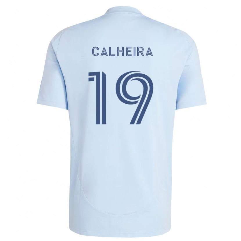Danxen Femme Maillot Taylor Calheira #19 Bleu Clair Gris Clair Tenues Domicile 2026/27 T-Shirt