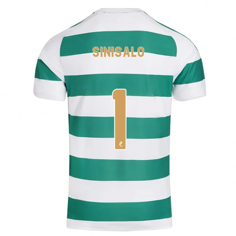 Danxen Femme Maillot Viljami Sinisalo #1 Cyan Foncé Blanc Tenues Domicile 2026/27 T-Shirt
