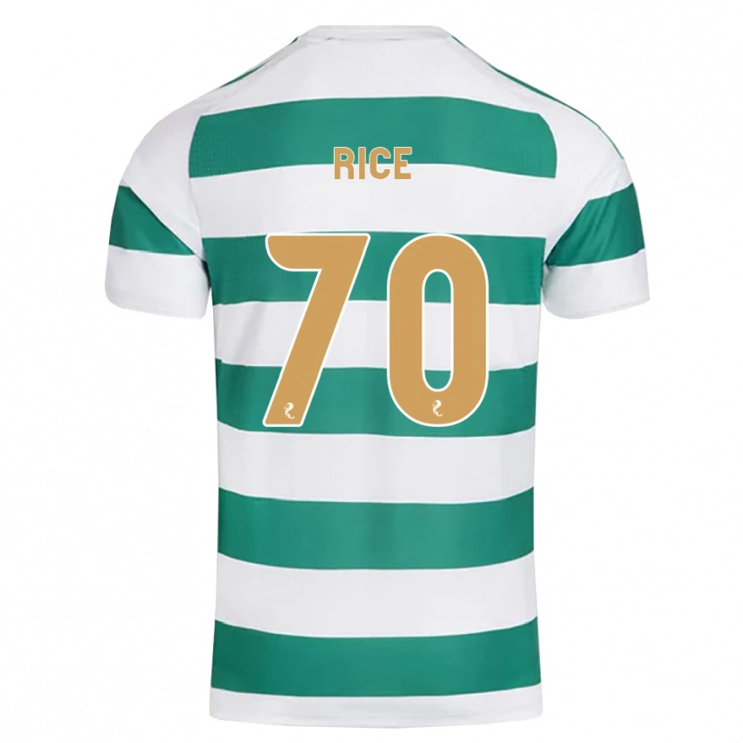 Danxen Femme Maillot Aidan Rice #70 Cyan Foncé Blanc Tenues Domicile 2026/27 T-Shirt
