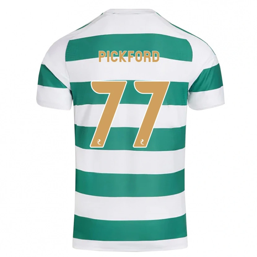 Danxen Femme Maillot Tom Pickford #77 Cyan Foncé Blanc Tenues Domicile 2026/27 T-Shirt