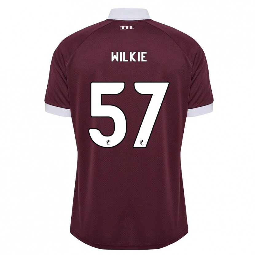 Danxen Femme Maillot Coupar Wilkie #57 Blanc Bordeaux Tenues Domicile 2026/27 T-Shirt