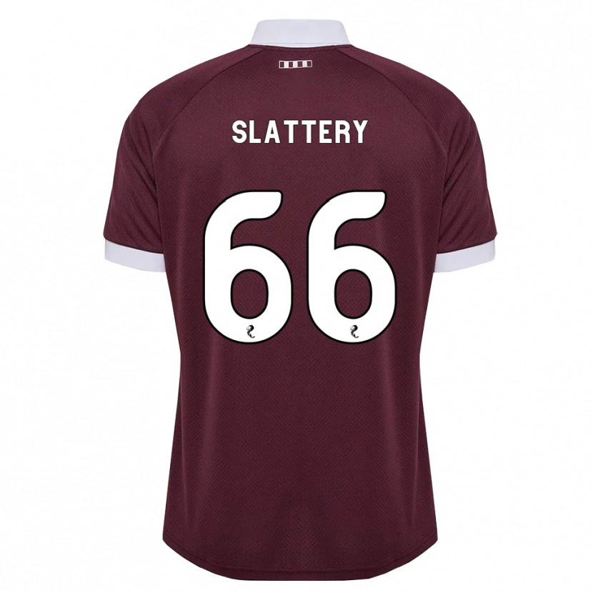 Danxen Femme Maillot Jenna Slattery #66 Blanc Bordeaux Tenues Domicile 2026/27 T-Shirt