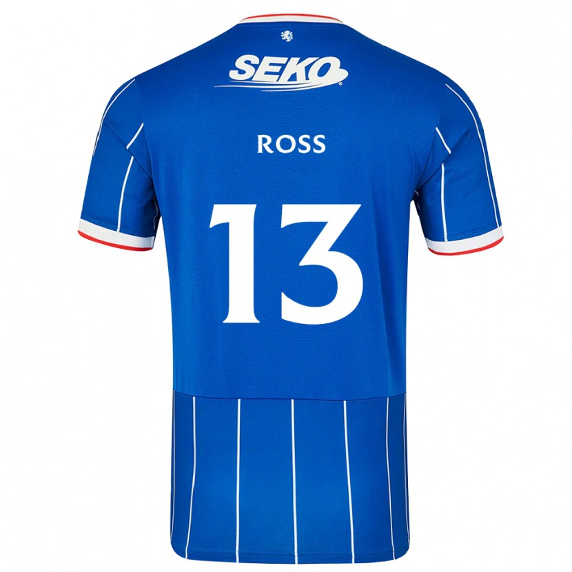Danxen Femme Maillot Jane Ross #13 Rouge Bleu Blanc Tenues Domicile 2026/27 T-Shirt