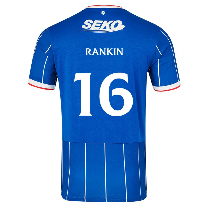 Danxen Femme Maillot Luca Rankin #16 Rouge Bleu Blanc Tenues Domicile 2026/27 T-Shirt