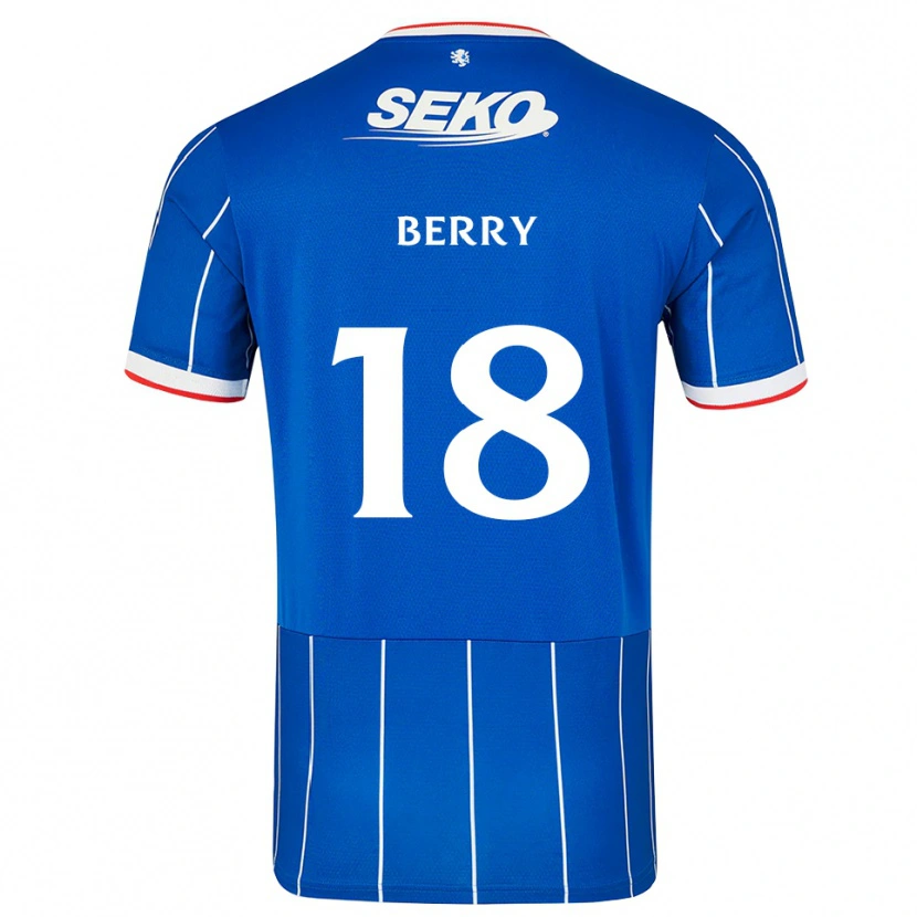 Danxen Femme Maillot Laura Berry #18 Rouge Bleu Blanc Tenues Domicile 2026/27 T-Shirt