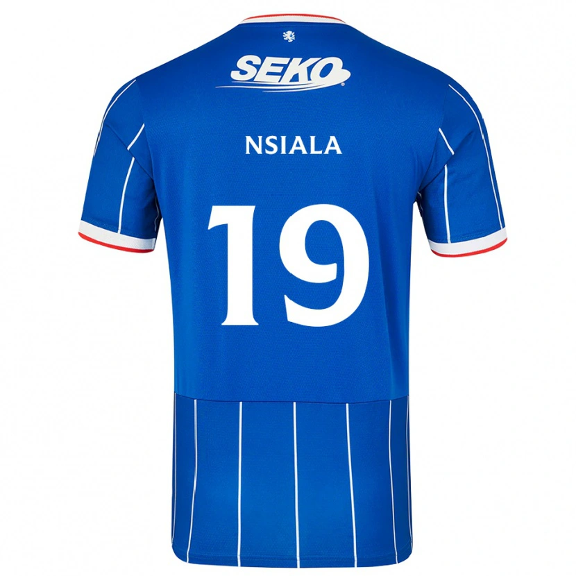 Danxen Femme Maillot Clinton Nsiala #19 Rouge Bleu Blanc Tenues Domicile 2026/27 T-Shirt
