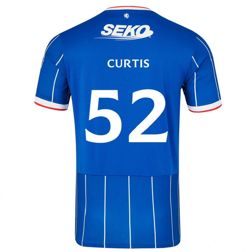 Danxen Femme Maillot Findlay Curtis #52 Rouge Bleu Blanc Tenues Domicile 2026/27 T-Shirt