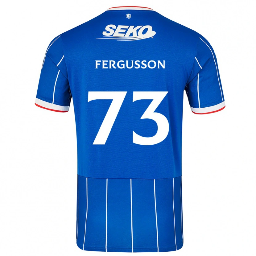 Danxen Femme Maillot Coben Fergusson #73 Rouge Bleu Blanc Tenues Domicile 2026/27 T-Shirt