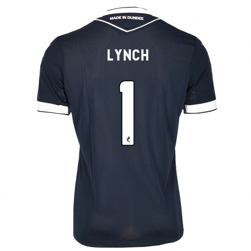 Danxen Femme Maillot Ruaridh Lynch #1 Bleu Nuit Blanc Tenues Domicile 2026/27 T-Shirt