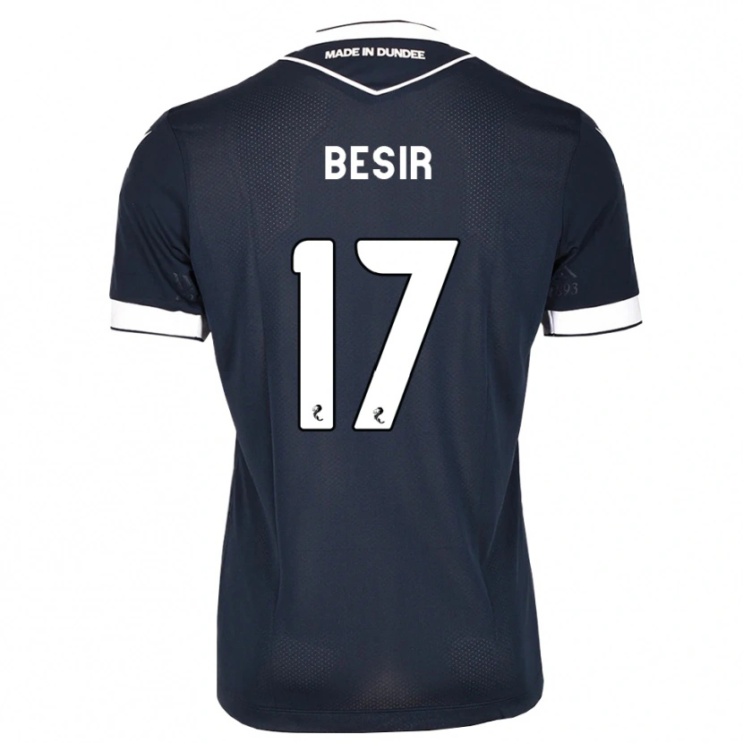 Danxen Femme Maillot Zan Besir #17 Bleu Nuit Blanc Tenues Domicile 2026/27 T-Shirt