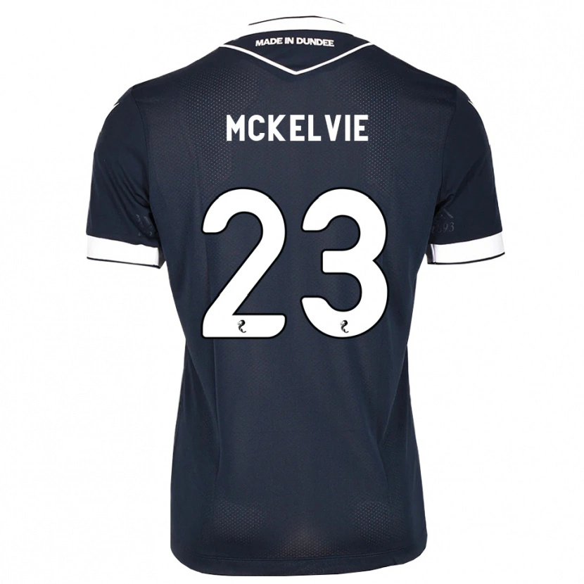 Danxen Femme Maillot Lewis Mckelvie #23 Bleu Nuit Blanc Tenues Domicile 2026/27 T-Shirt