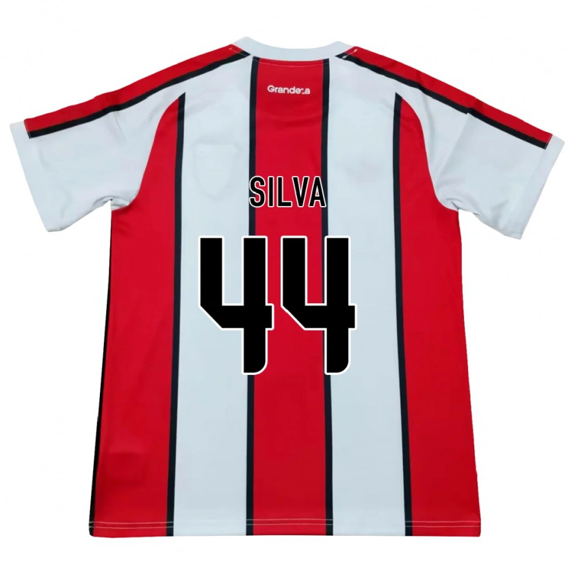 Danxen Femme Maillot Lucas Silva #44 Blanc Rouge Noir Tenues Extérieur 2026/27 T-Shirt