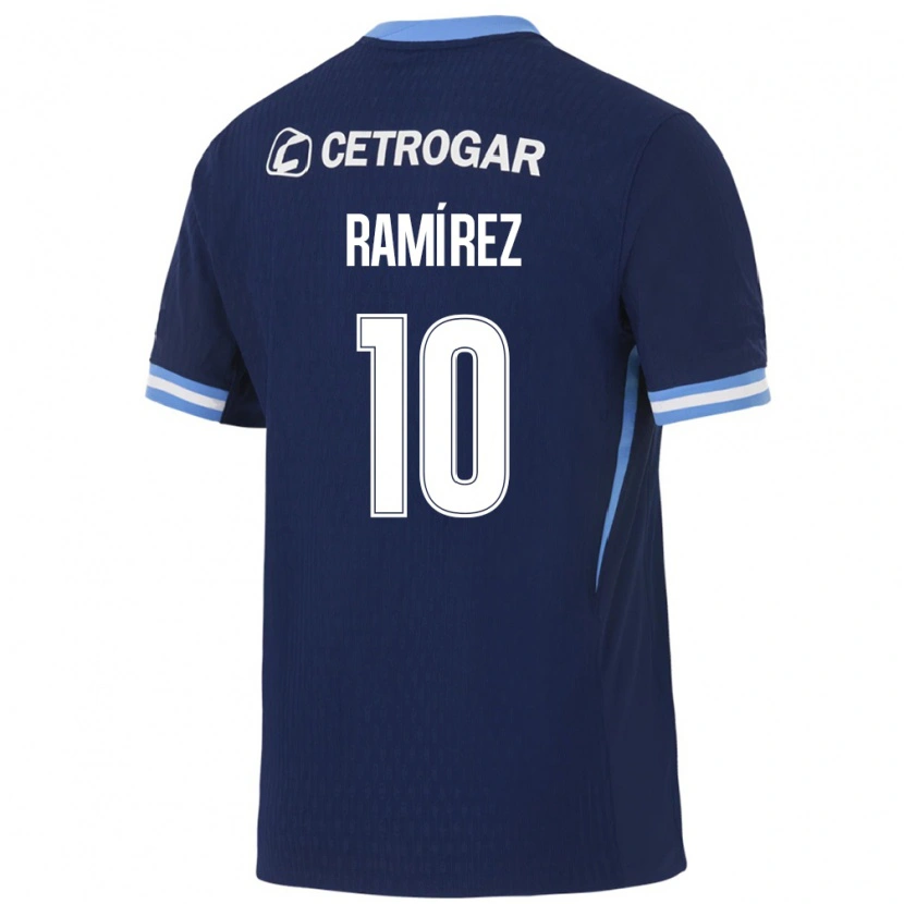 Danxen Femme Maillot Sindy Ramírez #10 Bleu Royal Bleu Clair Blanc Tenues Extérieur 2026/27 T-Shirt