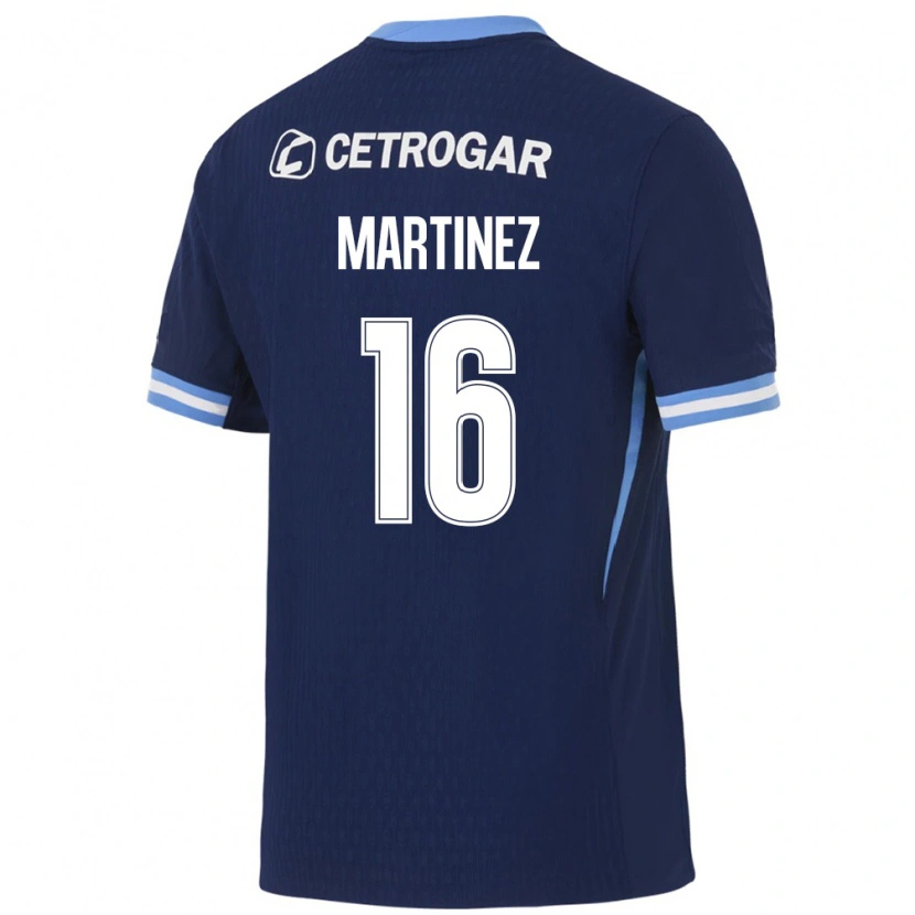 Danxen Femme Maillot Mauricio Martinez #16 Bleu Royal Bleu Clair Blanc Tenues Extérieur 2026/27 T-Shirt