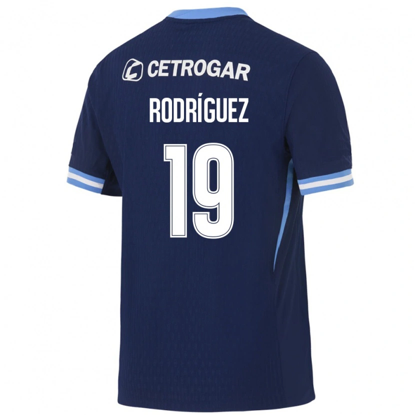 Danxen Femme Maillot Ignacio Rodríguez #19 Bleu Royal Bleu Clair Blanc Tenues Extérieur 2026/27 T-Shirt