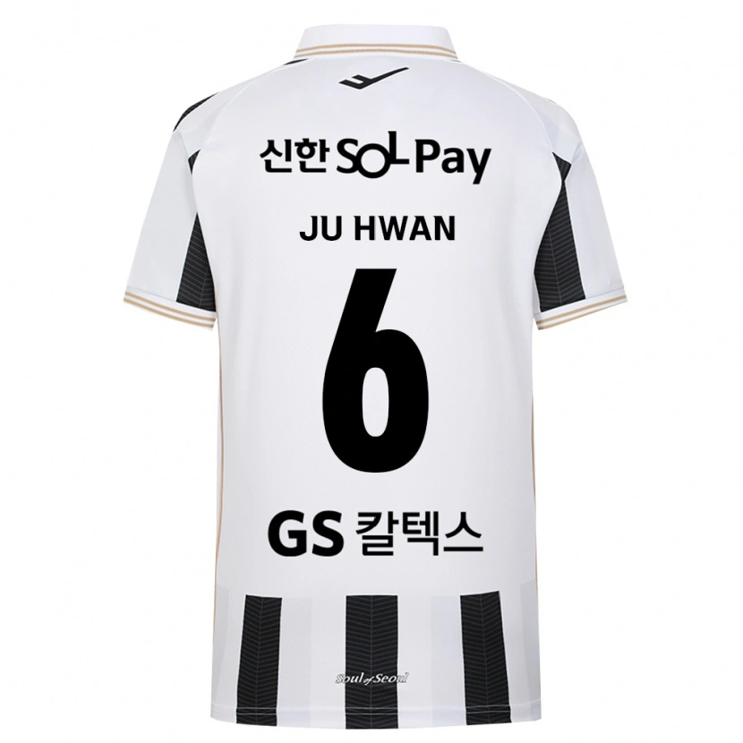 Danxen Femme Maillot Ju-Hwan Lee #6 Noir Blanc Tenues Extérieur 2026/27 T-Shirt