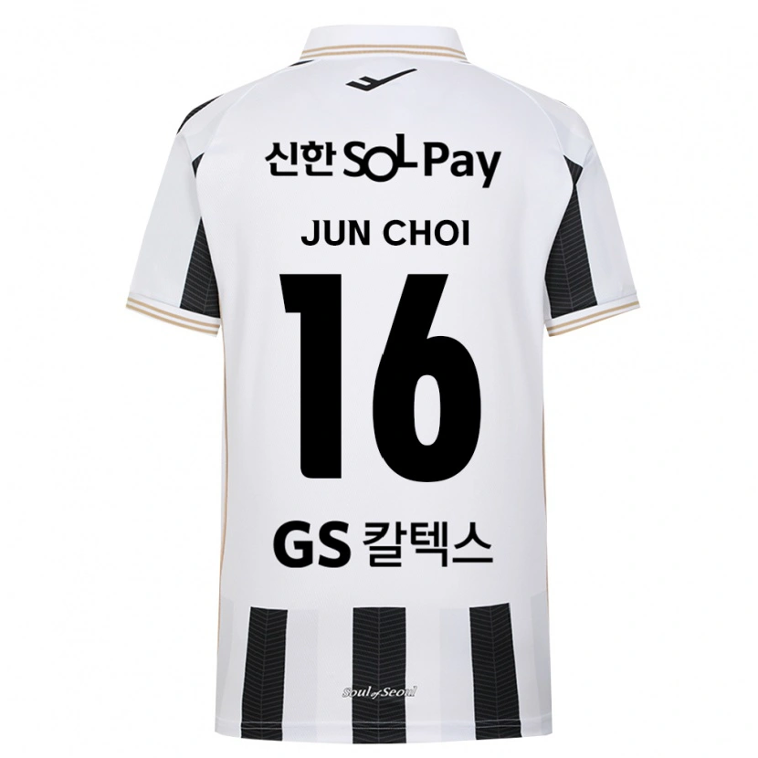 Danxen Femme Maillot Jun Choi #16 Noir Blanc Tenues Extérieur 2026/27 T-Shirt