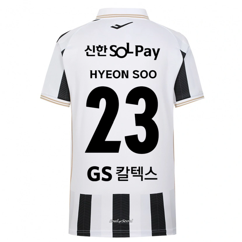 Danxen Femme Maillot Hyeon-Soo Jung #23 Noir Blanc Tenues Extérieur 2026/27 T-Shirt