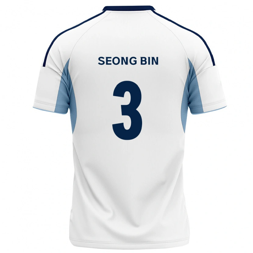 Danxen Femme Maillot Seong-Bin Jung #3 Bleu Royal Blanc Tenues Extérieur 2026/27 T-Shirt