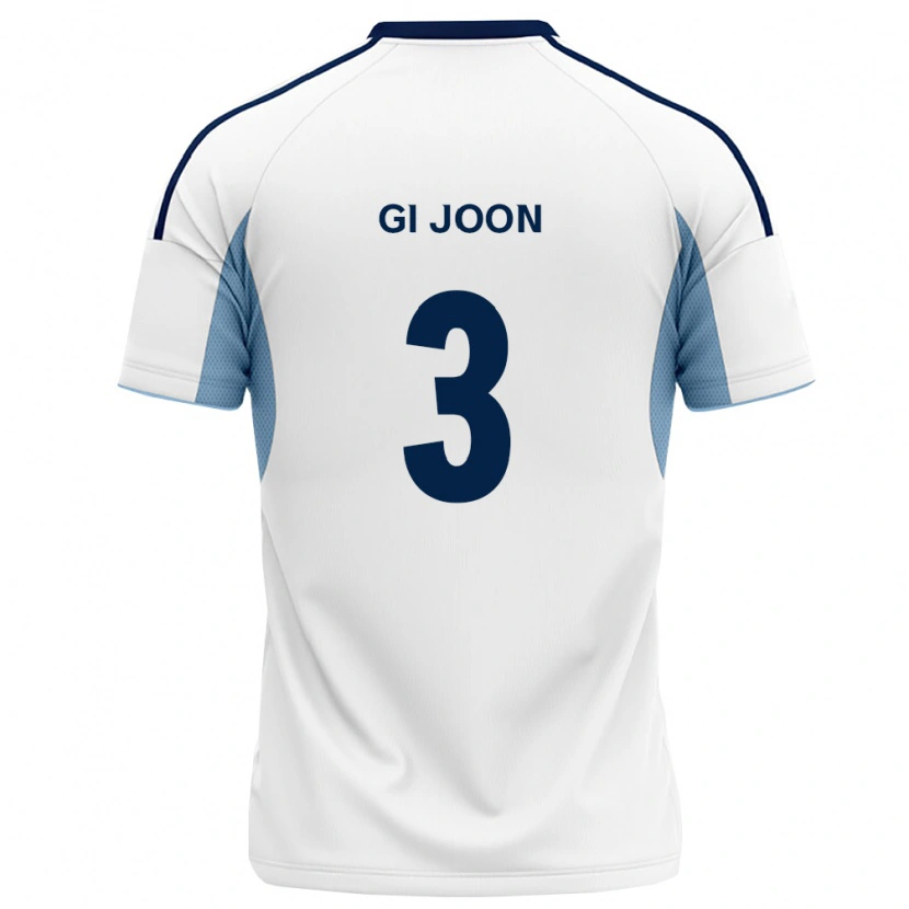 Danxen Femme Maillot Gi-Joon Kim #3 Bleu Royal Blanc Tenues Extérieur 2026/27 T-Shirt