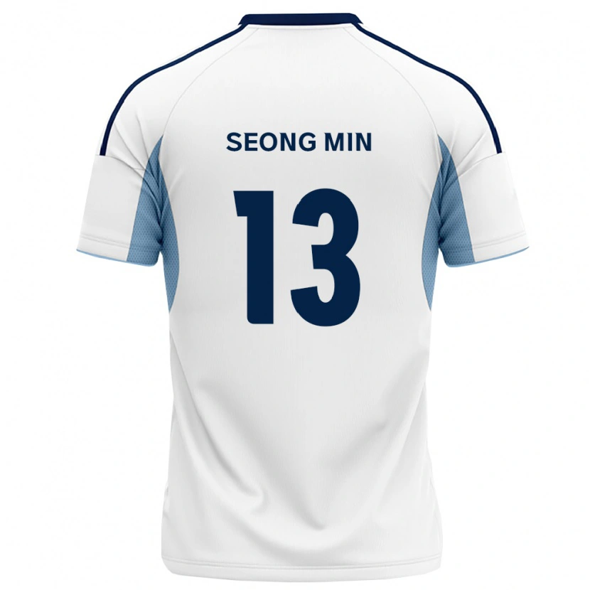 Danxen Femme Maillot Seong-Min Ryu #13 Bleu Royal Blanc Tenues Extérieur 2026/27 T-Shirt
