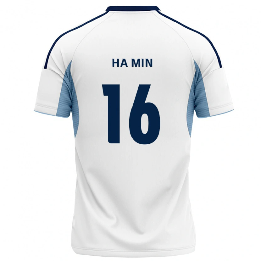 Danxen Femme Maillot Ha-Min Kim #16 Bleu Royal Blanc Tenues Extérieur 2026/27 T-Shirt